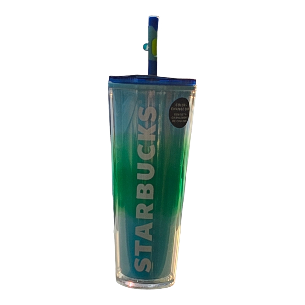COLLECTIBLE !!STARBUCKS 2023  Color Changing Tumbler 24oz - Picture 2 of 6